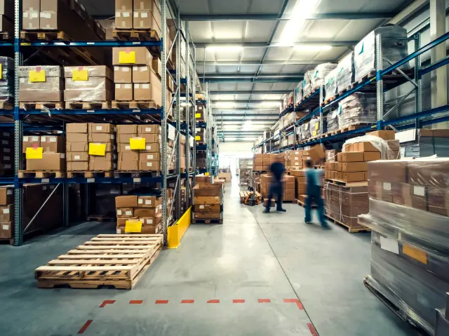 shipping warehouse shelving